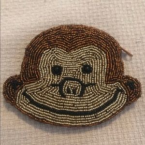 Monkey Change Purse